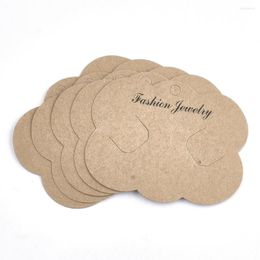 Jewellery Pouches 200pcs Cloud Shape Cardboard Display Cards Etail Price Tags 6.8-6.9x8.55x0.03cm Used For Hair Barrettes Labels