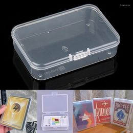 Jewellery Pouches 1pc Transparent Plastic Storage Box Rectangle Clear Container Multipurpose Display Case Beads Boxes