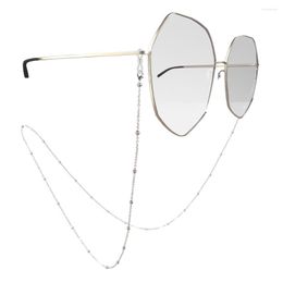 Chains Pearl Eyeglass Necklace Elegant Eyewear Retainer Beaded Strap Holder Reading Metal Sunglasses Cord Lanyard Neck