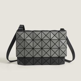 Brands Minimalist Same Style Geometric Diamond Checker Colored Kangaroo Single Shoulder Crossbody Folding Women's Pillow Bag