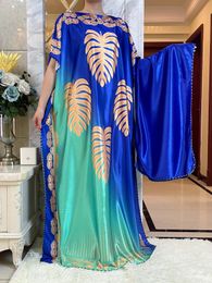Ethnic Clothing African Summer Kaftan Muslim Women's Clothing Indian Kaftan Traditional Clothing Printed Fabric African Women's Maxi Casual Clothing 230520
