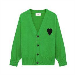 Men's Sweaters Paris France Fashion Sweater De Coeur Knitted Love Jacquard Cardigan for Men and Women Top Dp0m4548
