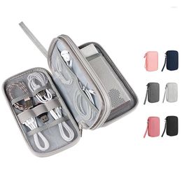 Storage Bags Data Cable Bag Travel Digital Electronic Accessory Organiser Mobile Phone Headset Charger U Disc Power Bank Protect