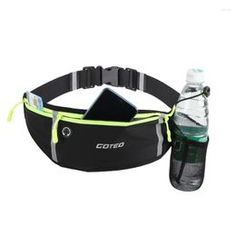 Outdoor Bags Waterproof Running Fanny Pack Men Women Outside Riding Kettle Bag Multi-functional Mobile Phone Waist For Below 7 Inches