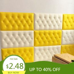 Wallpapers PE Foam 3D Wall Paper Safty Home Decor Wallpaper DIY Living Room Kids Bedroom Decorative Sticker