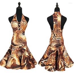 Stage Wear Latin Dance Dress Women Sexy Tap Outfit Designer Clothes Performance Costume Ballroom Practice Sumba Dancewear JL2513