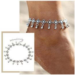 Anklets Diamond Bracelet For Men Beach Bells Ankle Bracelets Women Girls Style Chain Anklet Jewellery Size 2023