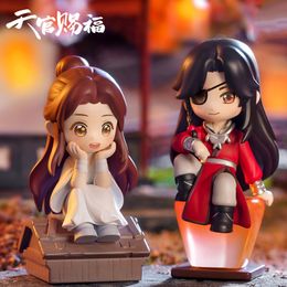 Blind box Genuine Heavenly Official Blessing Box Xie Lian Hua Chneg Lucky To Meet You Series Action Figures Anime Mystery Toys 230520