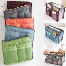 Cosmetic Bags Cases Women Lady Travel Insert Handbag Organizer Purse Large Liner Bag 230520