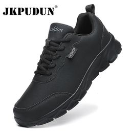 GAI GAI GAI Dress Running Leather Waterproof Athletic Sneakers Wear-resistant Men Walking Sport Shoes Zapatillas Deportivos Hombre 230520