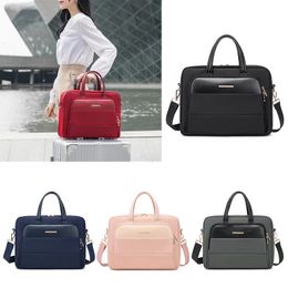 Briefcases Large Capacity Briefcases Travel Necessary Laptop Document Organiser Shoulder Bag Business Ipad Phone Notebook Storage Hand 230520