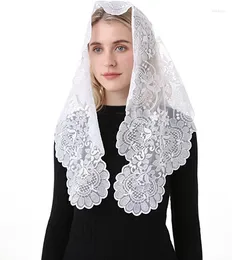 Ethnic Clothing White Spanish Lace Mantilla Catholic Veil