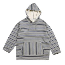 Men's Hoodies & Sweatshirts Horizontal Stripes Mens Autumn Pinstripe Casual Loose Long Sleeve Pullover Men