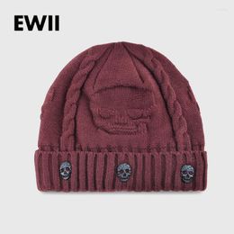 Beanies Beanie/Skull Caps 2023 Winter Hats For Men Beanie Knitted Skull Mask Bonnet Skullies Boy Wool Warm Cap Gorro Bone1 Scot22