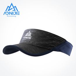 Outdoor Hats AONIJIE E4080S Summer Sunshade Hat Sports Golf Fishing Marathon with Adjustable Belt UV Resistant Quick Drying Lightweight 230520