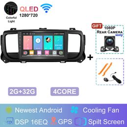 For Peugeot Expert III 3 2016 - 2021 Citroen Jumpy III 3 SpaceTourer 1 Android 12 Car Radio Multimedia Video Player Navigation-3