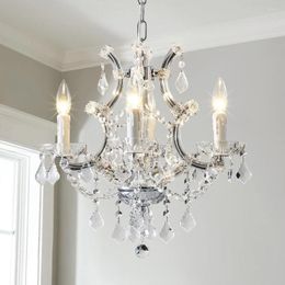 Chandeliers Europe Crystal Chandelier Pendant Home Decoration For Loft Living Room Bedroom Kitchen Indoor Lighting Fixture Light