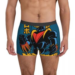 Underpants Goldorak Underwear Grendizer Males Boxer Brief Plain Trunk Trenky Design Oversize PantiesUnderpants