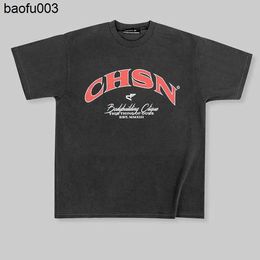 Men's T-shirts Men CHSN Loose Chosenfew Athletics Sports Gym T-shirt Summer Cotton Men Fitness Bodybuilding Workout Short Sleeves Tees Tops 4605