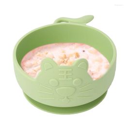 Bowls Children's Plates Supplement Bowl For Kids Silicone Baby Dinner Easy To Clean And Use Most Tables Chairs