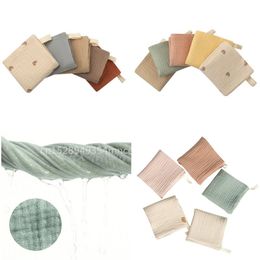 5 Pcs Towel Baby Face cloth Baby Bath Towel Handkerchief Cotton Burp Cloth Soft Absorbent Gauze Kindergarten Washcloth,Or 1Pcs