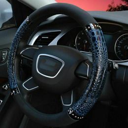 Steering Wheel Covers Universal Car Cover Microfiber Leather Accessories Auto Steering-Weel Upholstery Anti-slip