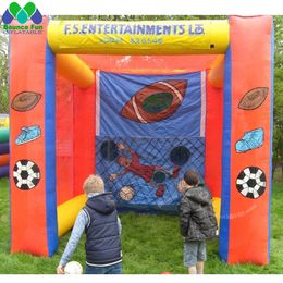 Carnival Inflatable Soccer Goal Football Shoot Game Rugby Penalty Shootout Soccer Kick Game For Sale