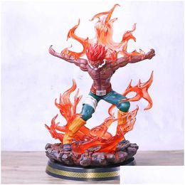 Action Toy Figures Might Guy Eight Gates Form Vol.2 Statue Pvc Figure Model With Led Light Q0722 Drop Delivery Toys Gifts Dhdq2