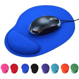 Mouse Pad EVA Support Wristband Gaming Mousepad Solid Colour Mice Mat Comfortable Mouse Pad With Wrist Rest For PC Laptop