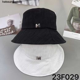 M-standard Fisherman Hat Children's 2023 New Sunscreen Sun Hat Summer Korean Versatile Art Pot Hat