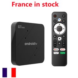 Ship from france g7 mini ATV TV Box 2GB 16GB Dual Wifi Set Top Box 4k hdr 3d Smart atv android 11 OS