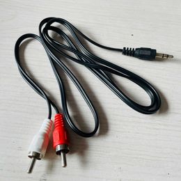 AV cable 1/2 audio cable computer speaker connection cable 2RCA audio cable 3.5 to dual lotus stereo m