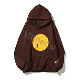 High Quality Draw Hoodie Winter Cotton Liner Smile Face Simple Hoodies Men Sweatshirts Causal Hot Plain Drews O-neck Hoody Soft Streetwear Young Man 4 M5LX M5LX