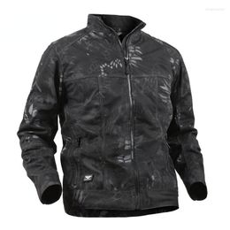 Giacche da caccia Soft Shell da uomo militare Giacca impermeabile antivento tattica da uomo Army Combat Mens Bomber con cappuccio