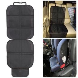 Car Seat Covers Anti-Slip Pad Protective Cover Oxford PU Leather With Storage Bag For Baby Kids Child Safety Mat