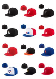 New wholesale All Team Logo Fitted hats Baseball Snapbacks Designer Fit hat Embroidery Adjustable football Caps Outdoor Sports Hip Hop Fisherman Beanies Mesh cap