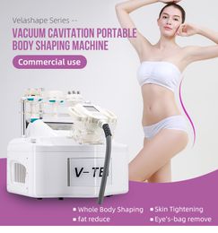 Portable V10 Vacuum Cavitation Body Radio Frequency Weight Loss Body Slimming Cellulite Removal Rf Vacuum Roller Massage Machine