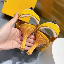 Sandals Fashion high heels womens sandals thick soled light rope woven cross belt fishermans shoes luxury female designer wild wedge comfortable Sandals letter sho