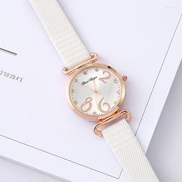 Wristwatches Fashion Quartz For Woman Rhinestone Number Design Ladies Watches Casual Female Clock Gift Dropship Relogio Feminino