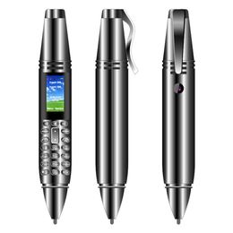 Тип пера Mini Mobile Phone 0,96 дюйма экрана GSM Bluetooth Camera Dialer с голосовым регистратором