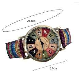 Wristwatches Wear-resistant Chic Men Quartz Movement Wristwatch Unisex Watch Adjustable Strap