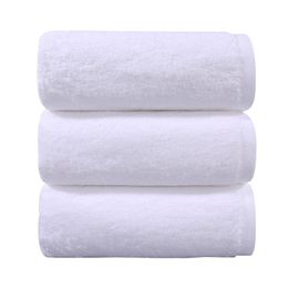 White Organic Cotton Face Bath Towel Set Luxury for Men Women Adults Bathroom Hotel 70*140 40*70 Free Shipping