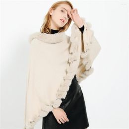 Scarves 2023 Cashmere Women Capes Scarf Winter Pashmina Shawls Thick Wraps Lady Tassel Warm