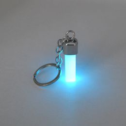 Key chain, metal resin with gifts, professional light absorbing Jewellery glowing in the dark. Manufacturer wholesale