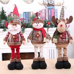 Christmas Decorations Christmas Cartoon Doll Ornaments Merry Christmas Decorations For Home Xmas Navidad Happy New Year Decor Gift Noel