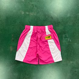 Designer mens Sun Rain Pink Shorts pantaloncini stampati da donna pantaloni hip-hop cargo cargo casual