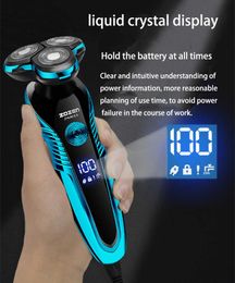 Electric Shaver Electric Shaver for Men's Rechargeable Waterproof Electric Razor Beard Trimmer Wet-Dry Dual Use Shaving Machine Facial Epilato