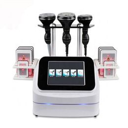 New S-shape 40khz Ultrasonic Cavitation Ems Electroporation Skin Tighten Rf Vacuum Celllulite Removal Machine for salon