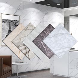 Wall Stickers 30 30cm Modern Marble Floor Tile Thick Ground Self-Adhesive Wallpapers Bathroom Kitchen DIY Bedroom Home Decor