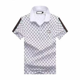 T-shirt 2023SG Summer LuxuryBrand Italy POLOT shirt fashion men polo shirts short sleeves casual cotton T-shirts high quality casualetter Down Collar Tops